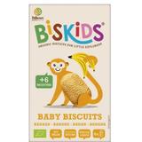 Biscuiti Eco Biskids cu banane pentru bebelusi +6 luni, Belkron, 120 g