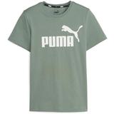 Tricou copii Puma Essentials Logo 58696045, 116 cm, Verde