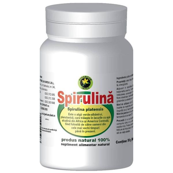 Spirulina Pulbere - Hypericum, 50 g