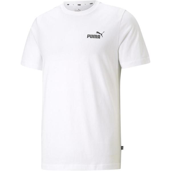 Tricou barbati puma essentials logo 58666802, m, alb