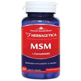 MSM Herbagetica, 60 capsule