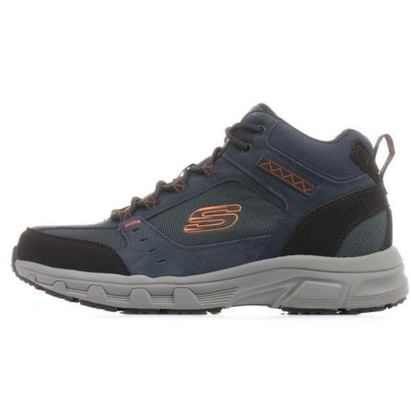Ghete barbati skechers trekkings ironhide 51895nvor, 41, albastru
