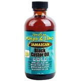 Ulei de ricin negru si Amla, pentru piele si scalp uscat,Jamaican Mango & Lime, 118 ml