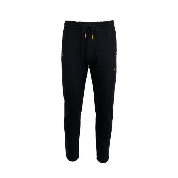 Pantaloni trening barbat, negru, 3 buzunare cu fermoare, 3xl
