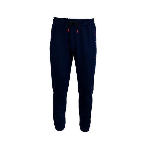 Pantaloni trening barbat, bleumarin, cu terminatie inferioara elastica, l