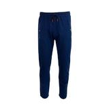 Pantaloni trening barbat, 3 buzunare cu fermoare, indigo, 3XL