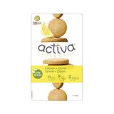 Biscuiti Activa cu aroma de lamaie si fara zahar adaugat, Belkorn, 120 g