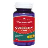 Quercetin si Zinc Herbagetica, 30 capsule