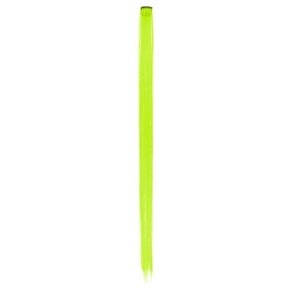 Extensie de Par cu Clips Lucy Style 2000, Culoare Galben Neon, 50 x 4 cm