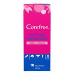 Absorbante Zilnice Flexiform Parfum Proaspat - Carefree Cotton Fresh Flexiform, 18 buc
