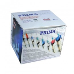 Seringi unica folosinta prima, 5ml, ac 22g, 1 1/4'' (0.7 x 32mm), negru, luer lock, piston cauciuc, sterile, 100 buc