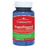 SuperFecund pentru Barbati Herbagetica, 30 capsule