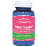 SuperFecund pentru Femei Herbagetica, 30 capsule