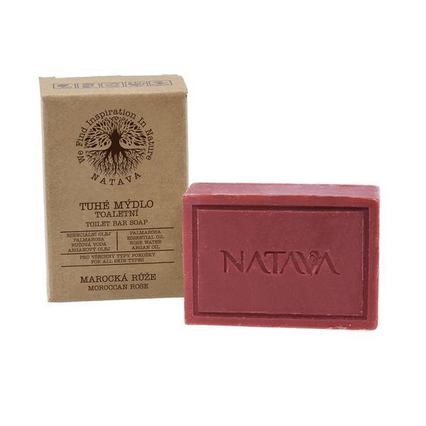 Sapun solid morrocan rose, natava, 100 g