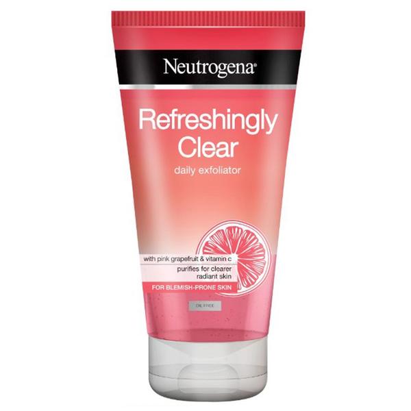 Scrub Exfoliant pentru Ten cu Imperfectiuni - Neutrogena Daily Exfoliator Refreshingly Clear, 150 ml