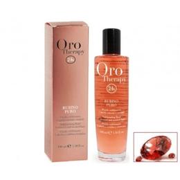 Ulei pentru par vopsit, Fanola Oro Therapy, Rubino Puro, 100 ml