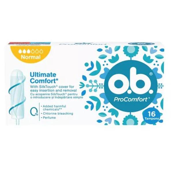 Tampoane - O.B. ProComfort Normal, 16 buc