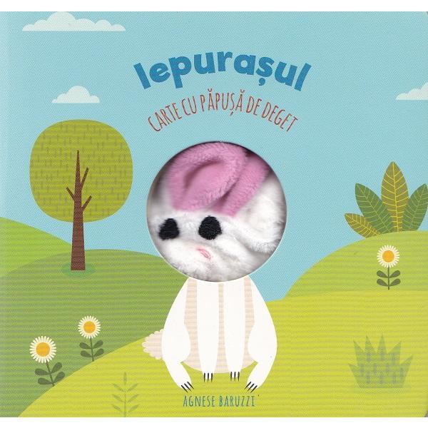 Iepurasul. Carte cu papusa pe deget - Agnese Baruzzi, editura Arc