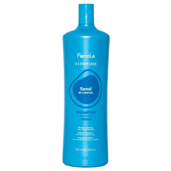 Sampon pentru Scalp Sensibil - Fanola Vitamins Sensi Be Complex Shampoo Delicate Sensitive Scalp and Hair, 1000 ml