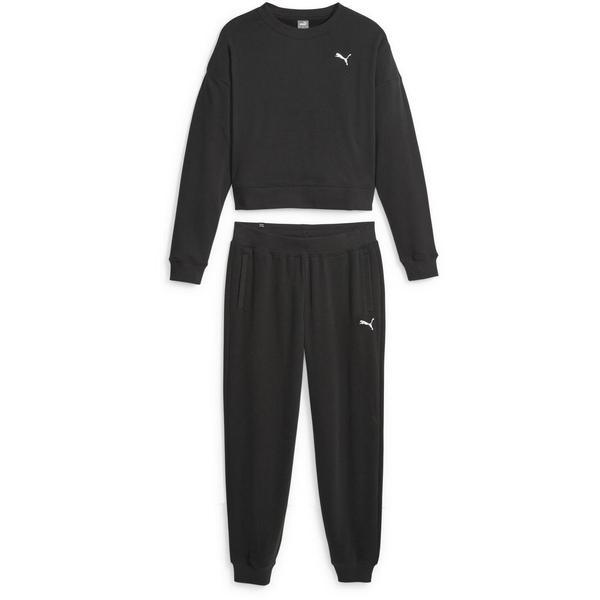 Trening femei puma loungewear suit 67608901, s, negru