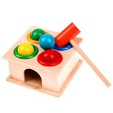 Jucarie Montessori - Ciocanel si bile, 7Toys