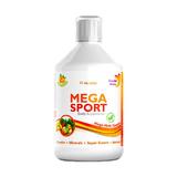 Mega Sport - Complex Lichid cu Aminoacizi 1500mg + Vitamine + Minerale + Verdeturi 147 Ingrediente Active, 500 ml