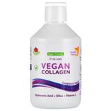 Colagen Vegan Lichid cu 5000mg + Acid Hialuronic + Biotina + MSM + Aminoacizi + Vitamina C,D si E - 100% Vegan, 500ml