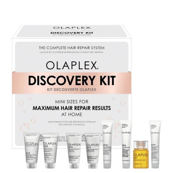 Set Cosmetic - Olaplex Discovery Kit Mini Sizes for Maximum Hair Repair Results at Home, 5 x30 ml, 3 x 20 ml
