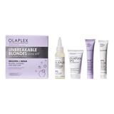 Set Cosmetic - Olaplex Unbreakable Blondes Mini Kit Brighten & Repair, 1 pachet