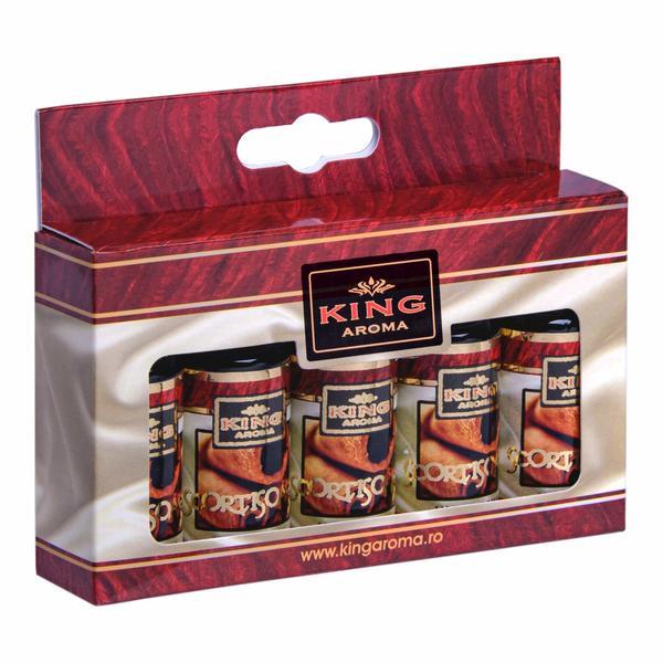 Pachet 5 uleiuri parfumate aromaterapie scortisoara, kingaroma, 5x10 ml