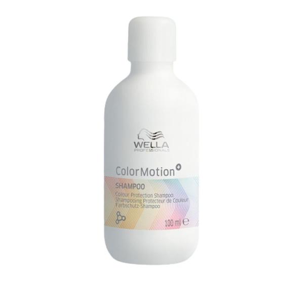 Sampon pentru Par Vopsit de Mentinere a Culorii si Fortifiere - Wella Professionals Color Motion+ Travel Size, varianta 2023, 100 ml