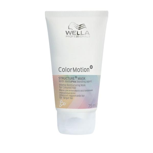 Masca pentru Par Vopsit de Mentinere a Culorii si Fortifiere - Wella Professionals Color Motion+ Travel Size, varianta 2023, 75 ml