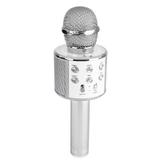 Microfon karaoke wireless, Gri, 7Toys