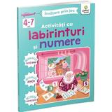 Activitati cu Labirinturi si Numere 4-7 Ani. Invatare Prin Joc, Editura Gama