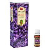 Pachet 120 betisoare parfumate Hem Lavanda si Ulei aromaterapie Lavanda Kingaroma, 120 buc