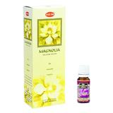Pachet 120 betisoare parfumate Hem Magnolie si Ulei aromaterapie Magnolie Kingaroma, 10 ml