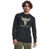 Bluza barbati Under Armour Project Rock Brahma Bull Long Sleeve 1374847-002, S, Negru