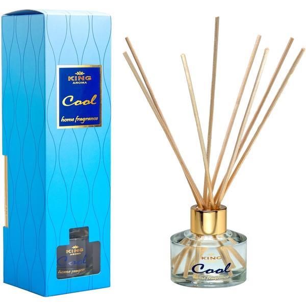 Odorizant cu betisoare de ratan, kingaroma, cool, 50ml