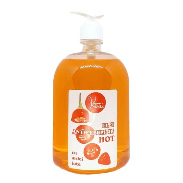 Ulei anticelulitic hot cu ardei iute kosmo oil, 1000 ml