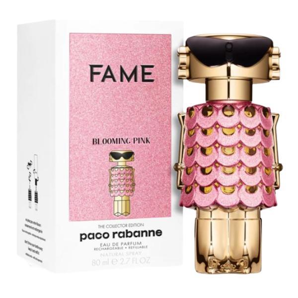 Apa de parfum pentru femei paco rabanne, fame blooming pink, 80 ml 