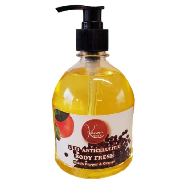 Ulei anticelulitic body fresh kosmo oil, 500 ml