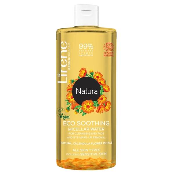 Apa micelara calmanta cu petale de galbenele - lirene dermo program eco soothing micellar water, 400 ml