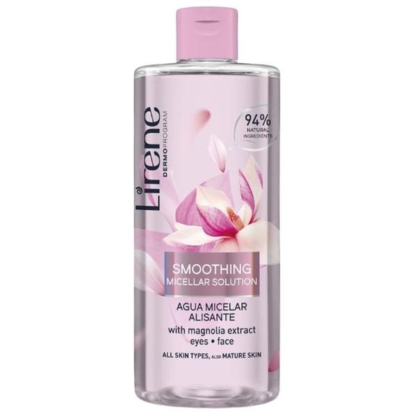 Apa Micelara cu Efect de Netezire cu Extract de Magnolie - Lirene Dermo Program Smoothing Micellar Solution, 400 ml