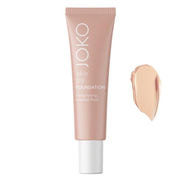 Fond de Ten cu Acid Hialuronic - Joko Skin Joy Long Lasting, nuanta 02 Beige, 30 ml