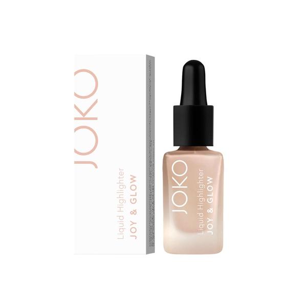 Iluminator Lichid cu Aplicator - Joko Finish Joy & Glow, Honeymoon 02, 14 ml