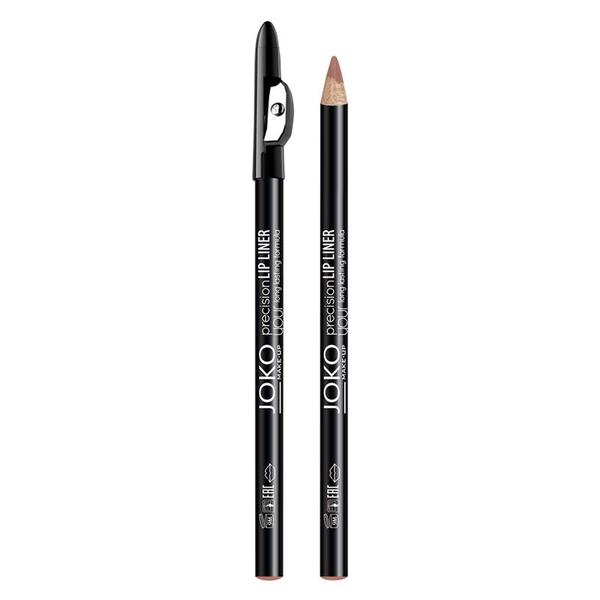 Creion de Buze cu Ascutitoare - Joko Precision Lip Liner, nuanta 42, 5 g