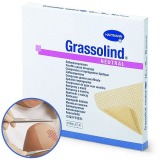 Comprese impregnate cu substanta grasa (anhidra) pentru plagi pe baza de parafina Hartmann, sterile, 75 x 100mm, 10 buc
