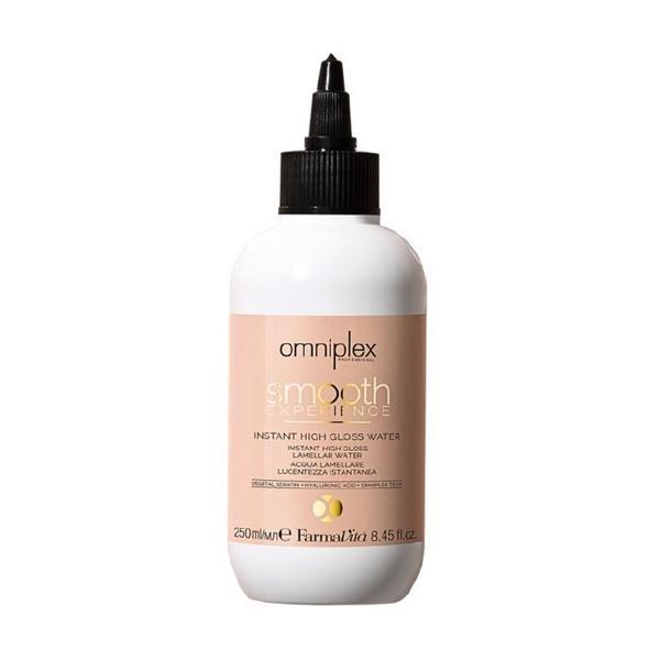 Ser tratament pentru stralucire cu Keratina Farmavita Omniplex Smooth Experience Instant High Gloss Water, 250 ml image13