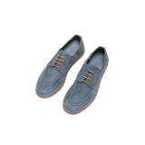 Pantofi pentru bărbați, din piele naturală, casual, Tamer Tanca, albastru deschis, 41