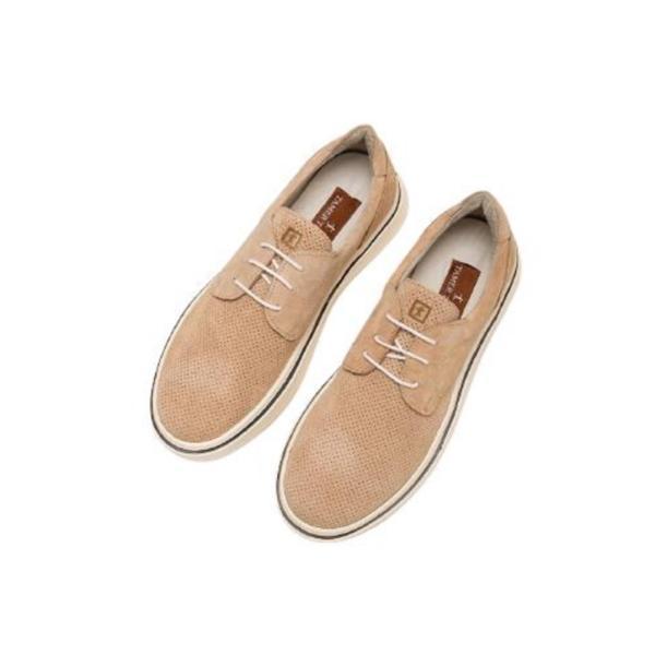 Pantofi pentru bărbați, din piele întoarsă, casual, Tamer Tanca, crem, 42